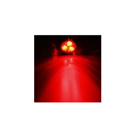 Żarówka Power LED MR16 3 Watt czerwony